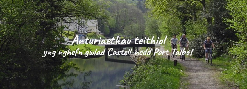 Anturiaethau wrth deithio yng nghefn gwlad Castell-nedd Port Talbot