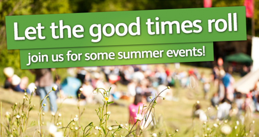 Join us for some summer events