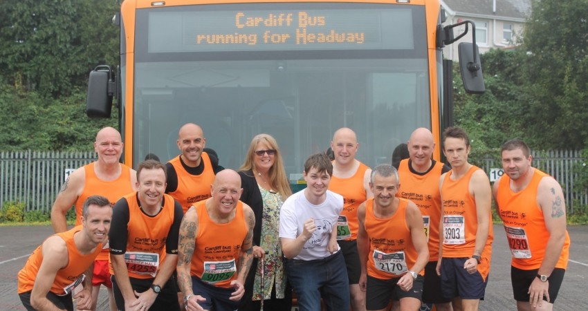 Cardiff Bus running for Headway Cardiff Bus running for Headway
