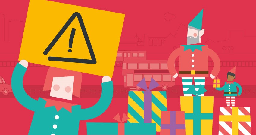 Christmas Eve and New Year's Eve disruptions Christmas Eve and New Year's Eve disruptions
