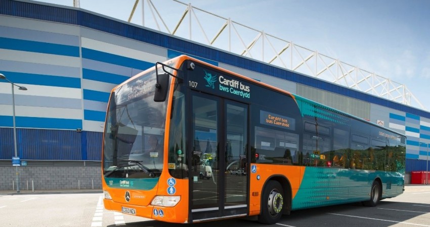 Cardiff Bus CCFC Shuttle Bus