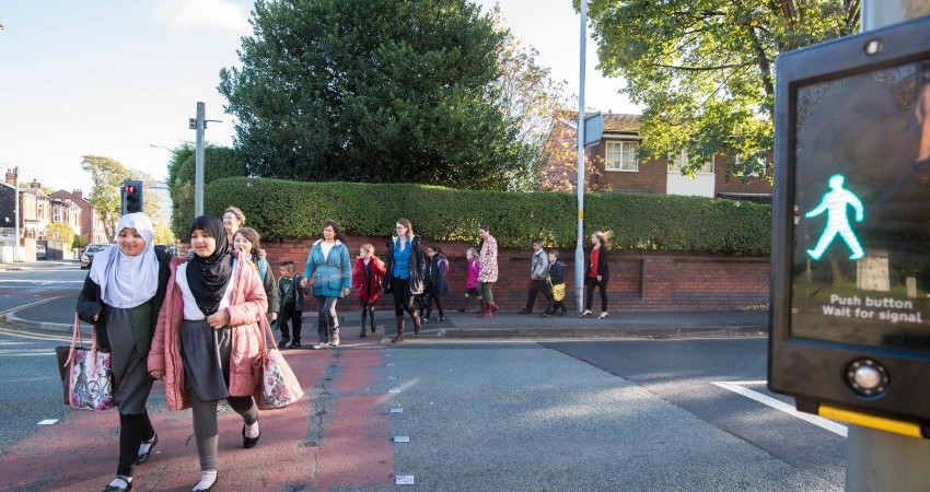 Living-Streets-International-Walk-To-School-Month-Traveline-Cymru