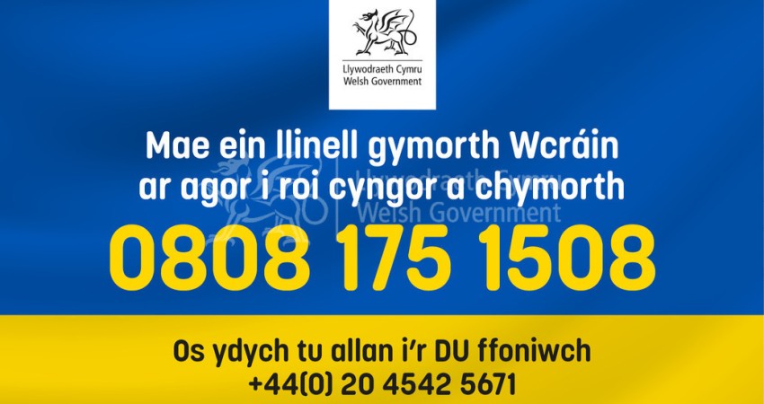 Cynlluniau newydd i helpu ffoaduriaid a phobl o Wcráin i integreiddio yng Nghymru Cynlluniau newydd i helpu ffoaduriaid a phobl o Wcráin i integreiddio yng Nghymru