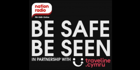 Traveline Cymru yn bartner i Nation Radio yn yr ymgyrch ‘Byddwch yn Amlwg