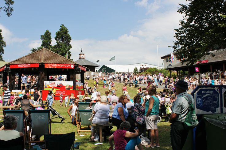 Beautiful weather at the Royal Welsh Show